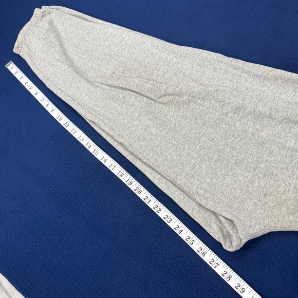 VTG Nike Team Toronto Maple Leafs Grey Sweatpants Mens Small Logo Joggers Y2K - Picture 7 of 10